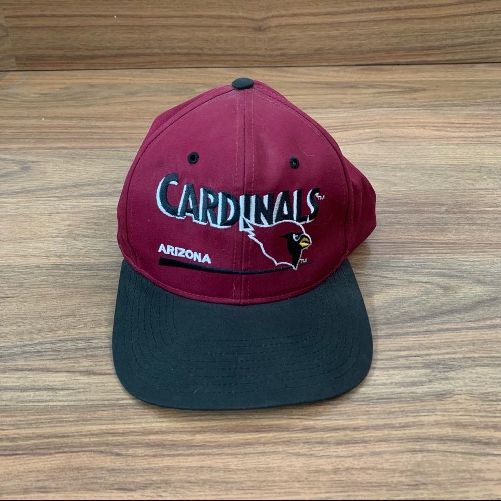 Vintage 90s Eastport Snap Back NFL Football Arizona Cardinals Embroidered Cap